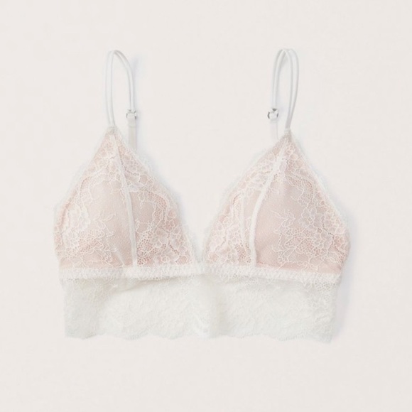 Bundle of 3 Abercrombie lace bralettes - Picture 8 of 9